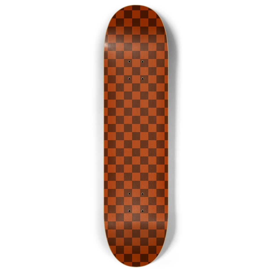 Brown Checkered