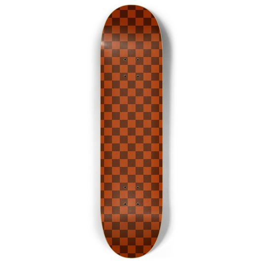 Brown Checkered